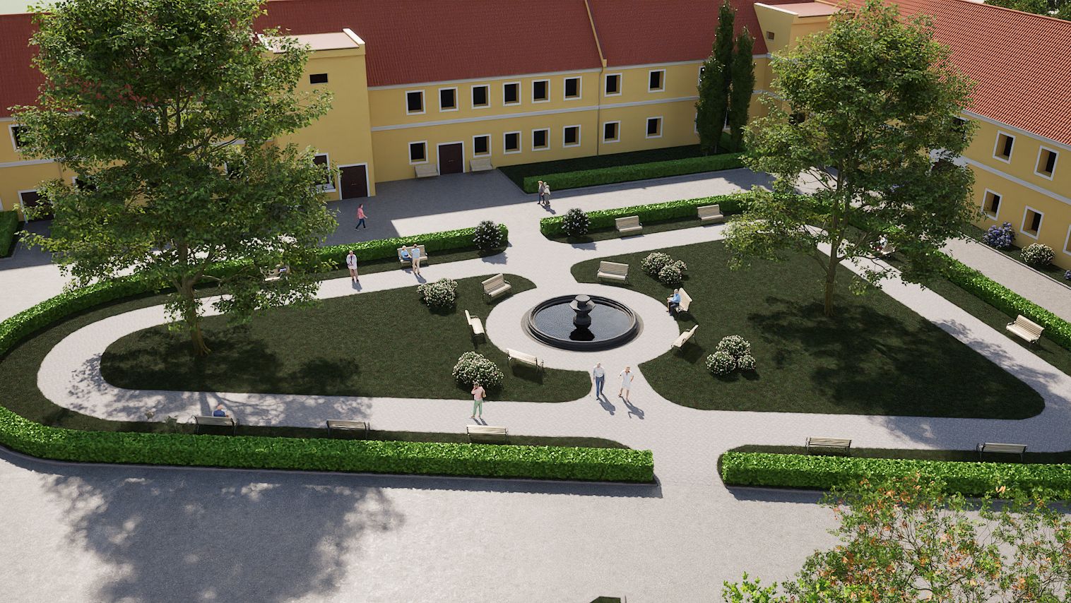 Exteriér historickej budovy