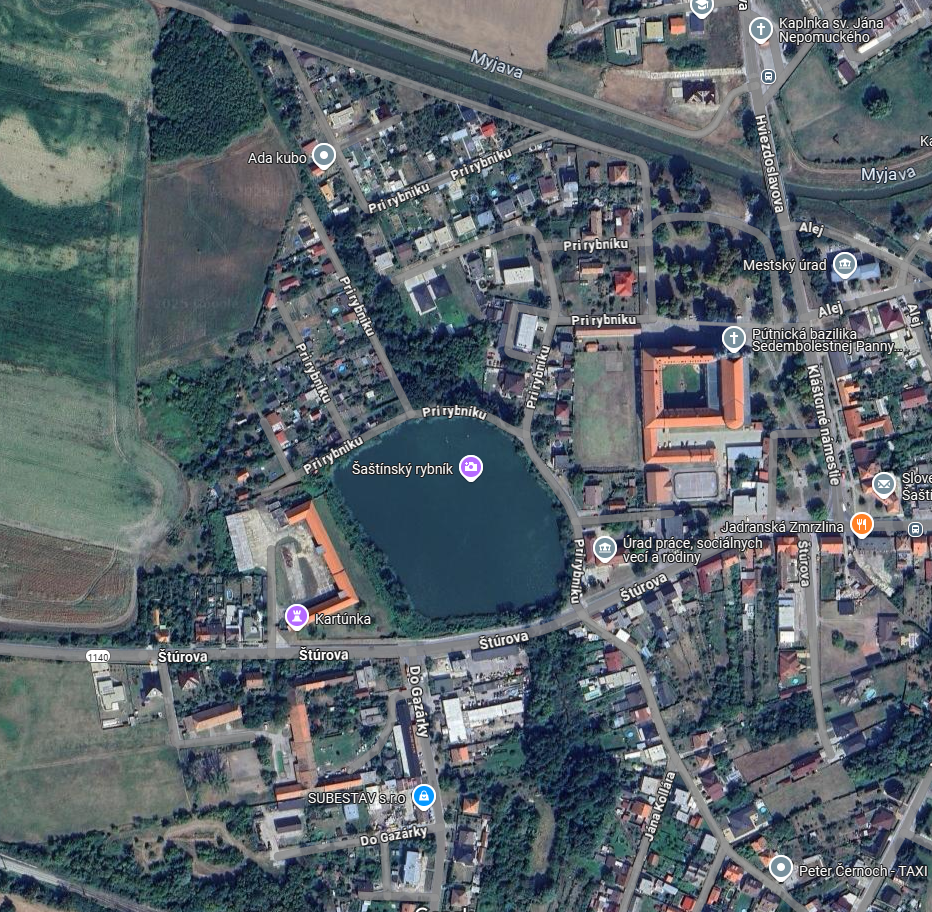 Mapa oblasti